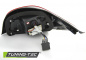 Preview: LED Lightbar Design Rückleuchten für BMW 5er E60 Limousine 03-07 rot/klar